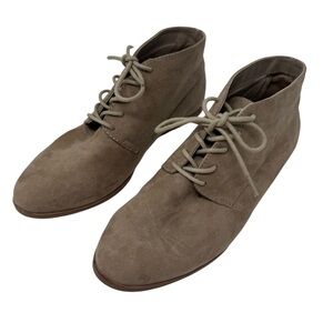 DV Dolce Vita Women’s Size 7 tan suede ankle boots Booties shoes